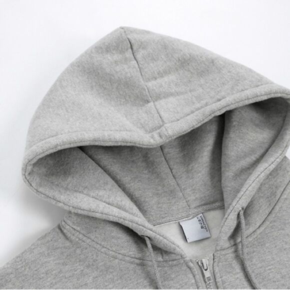 Realtakai Zip up hoodie Grey L NWT IN PACKAGE - Picture 2 of 9